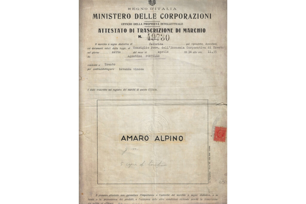 1930: Nasce Amaro Alpino